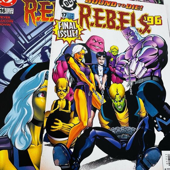 Rebels ‘94 0 1-18 Set Lobo Team R.E.B.E.L.S. DC Comics - Picture 6 of 8